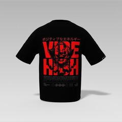 Joker Printed Oversized T-Shirt – Black | Unisex | 240 GSM Cotton