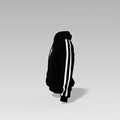 BMW Logo Printed Hoodie – Black | Unisex | 350 GSM Cotton Fleece
