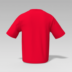 Black Panther Oversized T-Shirt – Red | 240 GSM | Marvel-Inspired | CloudCraft