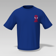 Spider-Man Oversized T-Shirt – Front & Back Print | 240 GSM | CloudCraft